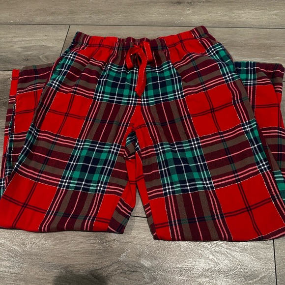 Vibrant Plaid Women's Pajama Pants - Picture 1 of 3